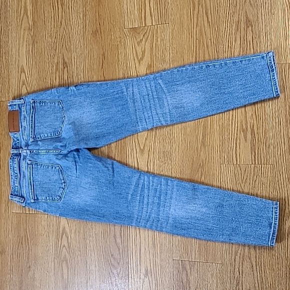 LUCKY BRAND 28x27 LIZZIE LOW RISE SKINNY GIRLS WOMEN PREOWNED STRECH BLUE JEANS - Picture 4 of 8